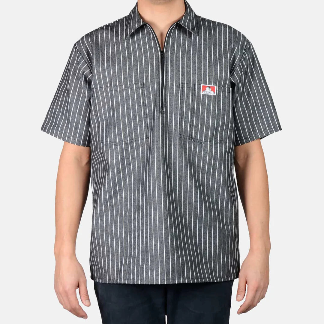 Ben Davis 1/2 Zip Short Sleeve