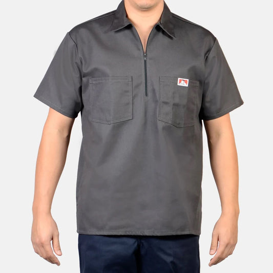 Ben Davis 1/2 Zip Short Sleeve