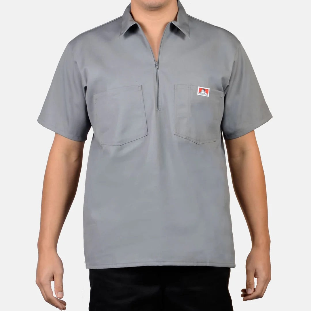 Ben Davis 1/2 Zip Short Sleeve